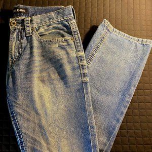 Express Medium Wash Jeans Bootcut Size 32W x 32L